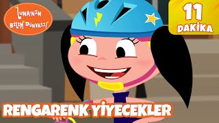 Luna'nın Bilim Dünyası 🧡 | Rengarenk Yiyecekler | Minika