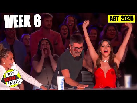 BEST of America’s Got Talent 2025: Week 6 Auditions With a SURPRISE Simon Golden Buzzer