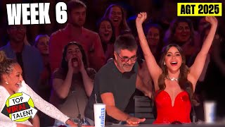 BEST of America’s Got Talent 2025: Week 6 Auditions With a SURPRISE Simon Golden Buzzer