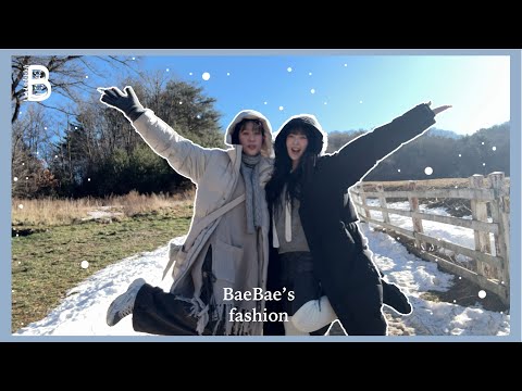 ENG) [배배자매] 눈이 보고 싶어서 겨울 기차여행!! 대관령으로 떠난 배배자매..❄️🤍🪽