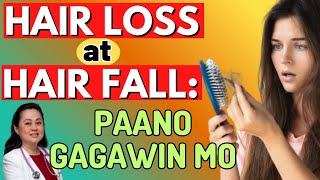 Hair Loss at Hair Fall: Paano Gagawin Mo. - By Doc Liza Ramoso-Ong