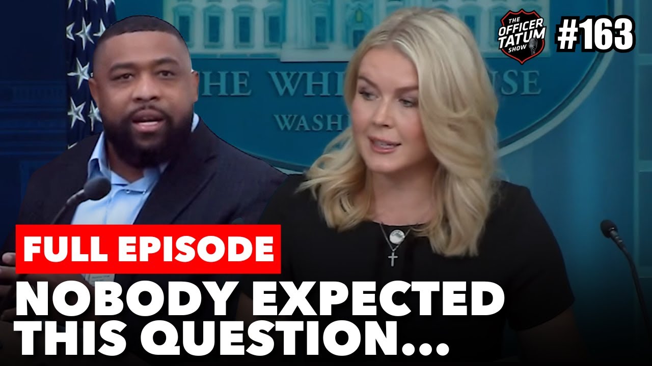 My WHITE HOUSE Question EXPOSED The LIES About "NO CRIME" In Chicago | Officer Tatum Show EP 163