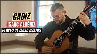 Isaac Bustos plays Cadiz by Isaac Albéniz on Classical Guitar | Siccas Media