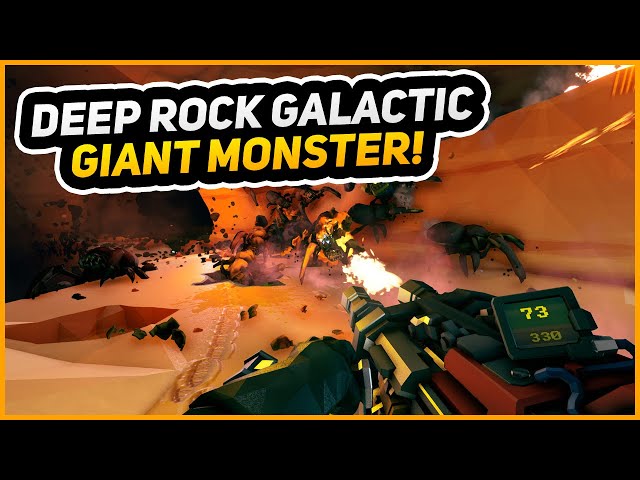 GIANT MONSTER! | Deep Rock Galactic | Episode 3