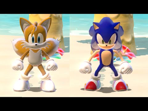 Super Mario 3D World + Bowser fury: Tails the Fox & Sonic The Hedgehog Mod