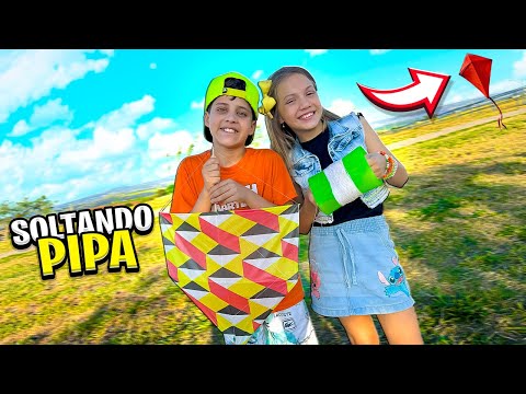 LEVEI AS CRIANÇAS PRA SOLTAR PIPA ! 🪁
