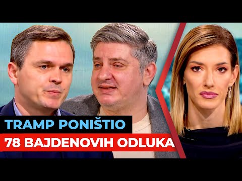 Tramp poništio 78 Bajdenovih odluka | Nikola Tomić i Đorđe Todorov | URANAK1