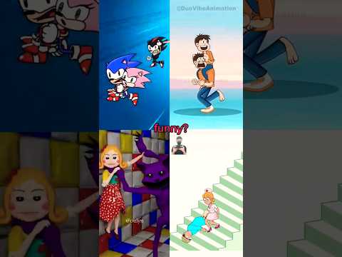 are you helping me?🤩 (animation meme) : which one the funny? #animação #funny