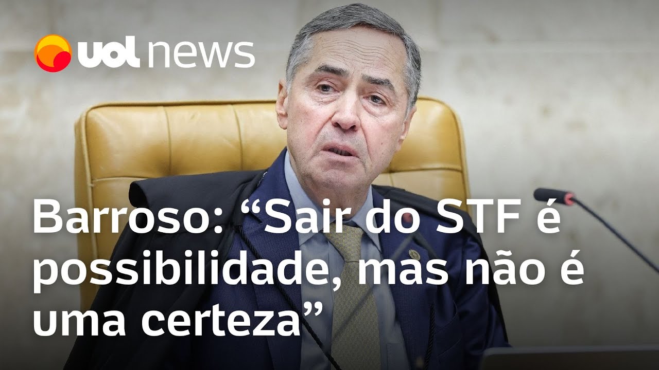 Ministro Luís Roberto Barroso: ‘Sair do STF é possibilidade, mas não é uma certeza’ | Mônica Bergamo