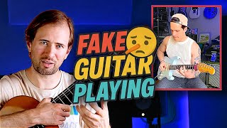 Youtube Guitar Players Are FAKE