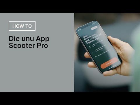 Die unu App | unu Scooter Pro | Elektroroller