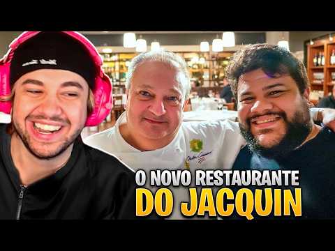 THIAGO QUATROQUE NO NOVO RESTAURANTE DO CHEF JACQUIN!