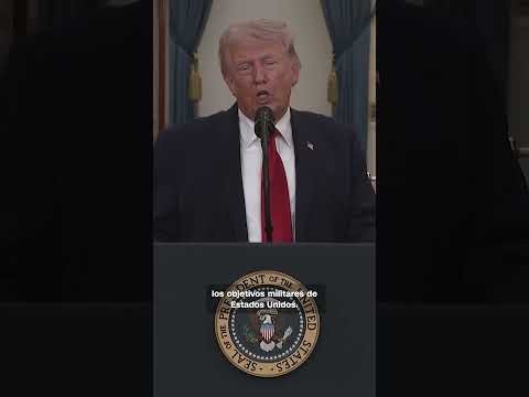 “Los vamos a devolver a la Edad de Piedra”: dice Donald Trump en mensaje sobre la guerra con Irán