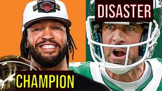 Why Jalen Brunson Won and Aaron Rodgers Lost