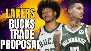 LAKERS & BUCKS TRADE PROPOSAL FOR KUZMA & SIMS?!