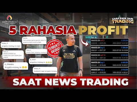 CARA TRADING SAAT NEWS BIAR GAK MARGIN CALL!