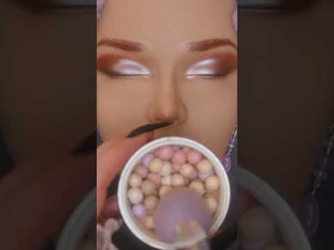 ASMR Soft Glam Makeup Tutorial / GIVEAWAY #makeup #satisfying