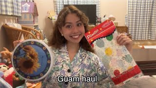 Guam haul - 息子の謎な購入品も添えて