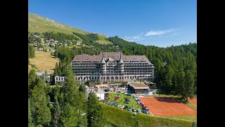 Concours d' Elégance of the 29th British Classic Car Meeting St. Moritz at Hotel Suvretta House.