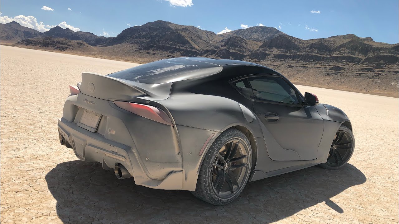 TOP SPEED of the TOYOTA SUPRA