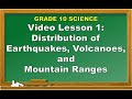 Tectonic Plates and Earth's Structure