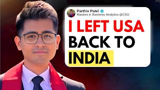 He left USA and now making ₹30Lakhs in INDIA