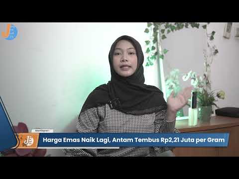 Harga Emas Kembali Melonjak, Mencapai Rp2,21 Juta