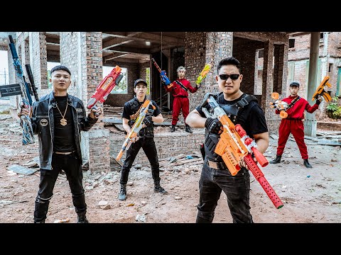 LTT Game Nerf War : Legendary Nerf Gun SEAL X Fight Mr. Zero Gang. Battle for the Top!