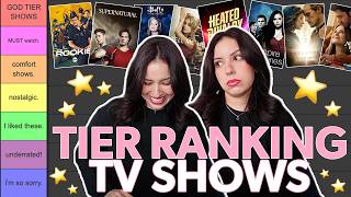 I tried tier ranking every tv show i've ever watched!