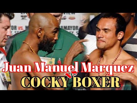 Juan Manuel Marquez vs Cocky boxer