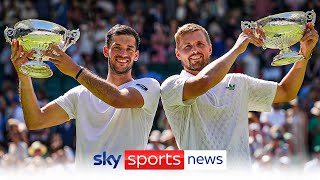 Julian Cash & Lloyd Glasspool make history by winning the Wimbledon men's doubles
