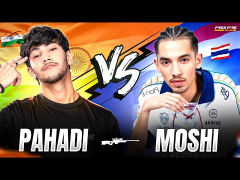BRU.MOSHI VS PAHADI GAMER | RASYAH JOIN THE BATTLE!
