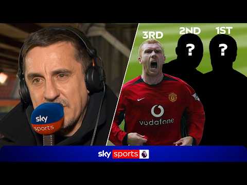 Gary Neville's TOP five greatest Premier League central midfielders of all-time