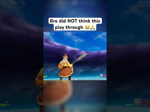 Bro thought he was 200 Iq 😭💀 #fortnite #fortnitefunny #fortniteclips