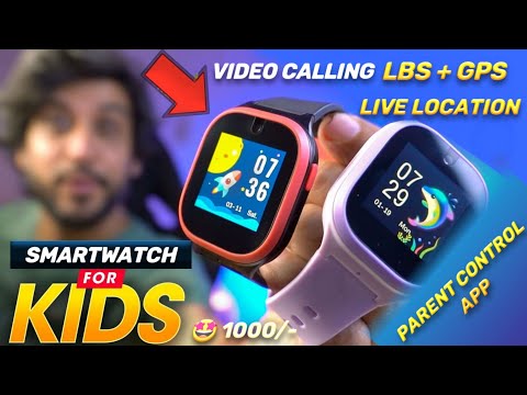 Best android smartwatch for kids । Kids android smartwatch with GPS calling live location camera