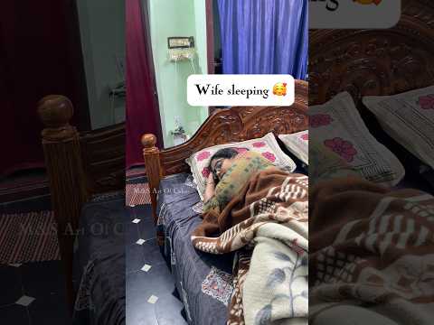 Wife vs Husband sleeping 🤣🤣 #funny #couples #comedy #jokes #memes #youtubeshorts