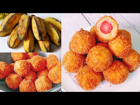 BANANA BALLS WITH HOTDOG!