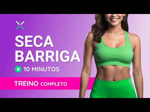 Treino Poderoso para Secar Barriga em Casa: 10 Minutos de Foco Total!