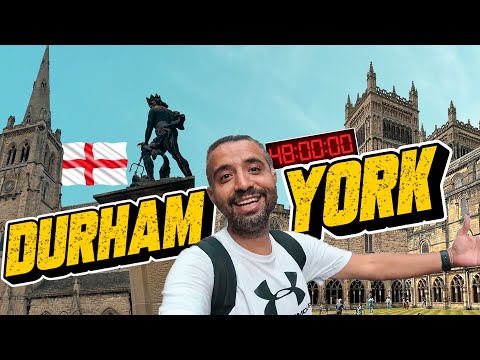 24 Saatte Durham ve York Vlog | İngiltere'nin Katedral Şehirlerini Geziyoruz