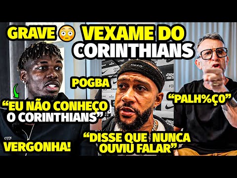 CORINTHIANS PASSA VERGONHA HUMlLHANTE AO TENTAR CONTRATAR POGBA E CAUSA P0LÊMICA GRAVE COM JOGADOR