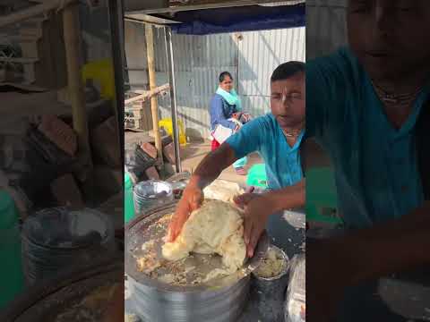 Pitai Paratha making