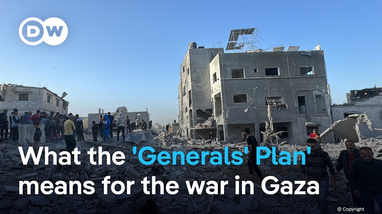 Israel’s Gaza siege fuels speculation about so-called ‘Generals’ plan”| DW News