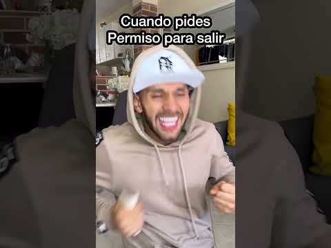 Cuando PIDES PERMISO PARA SALIR ?? #shortvideo