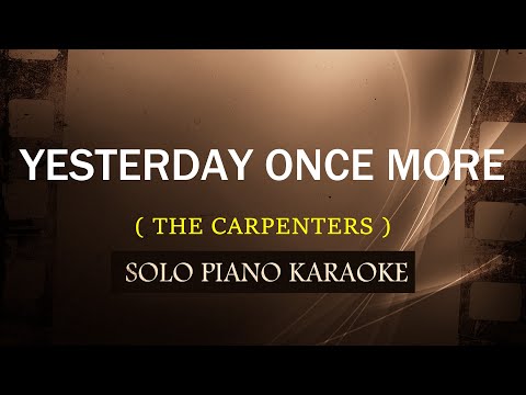 YESTERDAY ONCE MORE ( THE CARPENTERS ) (COVER_CY)