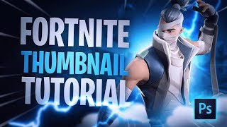 fortnite thumbnail tutorial easy photoshop - photoshop fortnite thumbnail