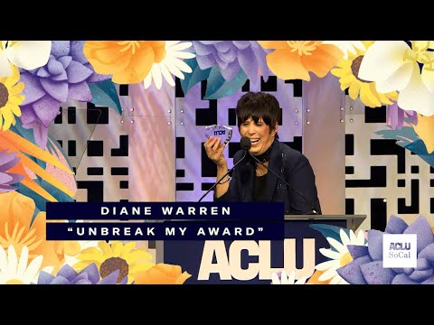 "Unbreak My Award" - Diane Warren drops award