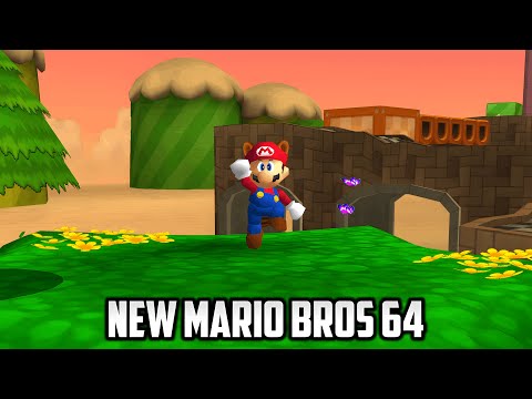 ⭐ Super Mario 64 - New Mario Bros 64 (Demo)