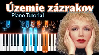 M. Gombitová 〰️ Územie zázrakov na klavíri 🎹 | Celá pieseň + NOTY | Piano Tutorial