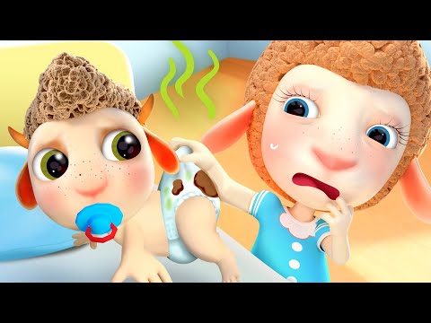 Funny Baby Animals & Dolly and Little Brother | Cartoon & Songs for Kids | Dolly and Friends 3D