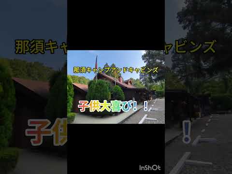 子供にオススメ!那須キャンプアンドキャビンズ#キャンプ #camping #camp #アウトドア #Short#